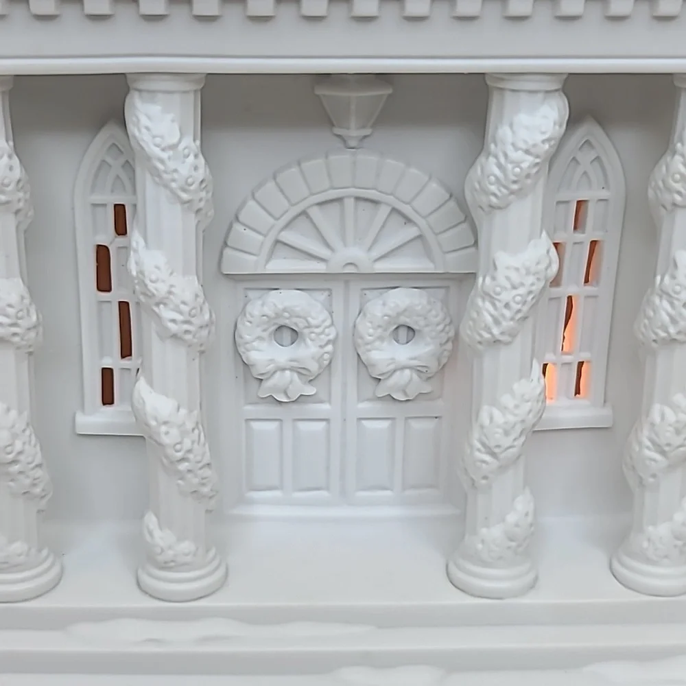 Department 56 Vtg Holiday Winter Silhouette Porcelain 